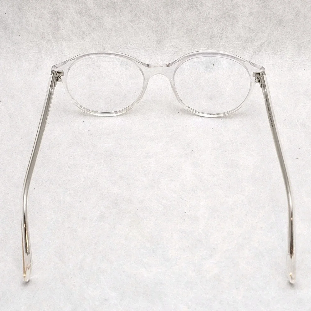 EUC‎ Warby Parker Farris 500 Clear Crystal Eyeglasses Frame 50-18-140 Eyewear